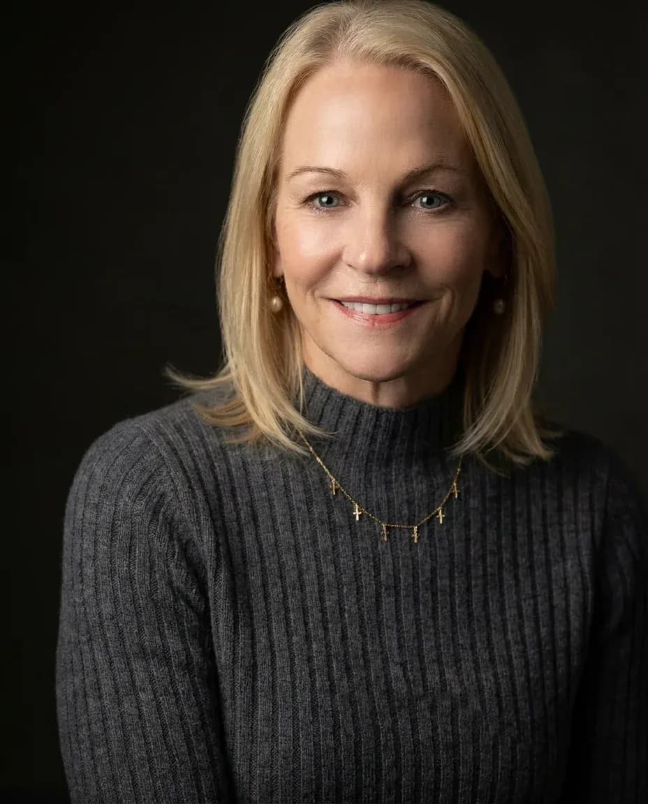 AI Actor Headshot of a 55 woman by ExecHeadshots