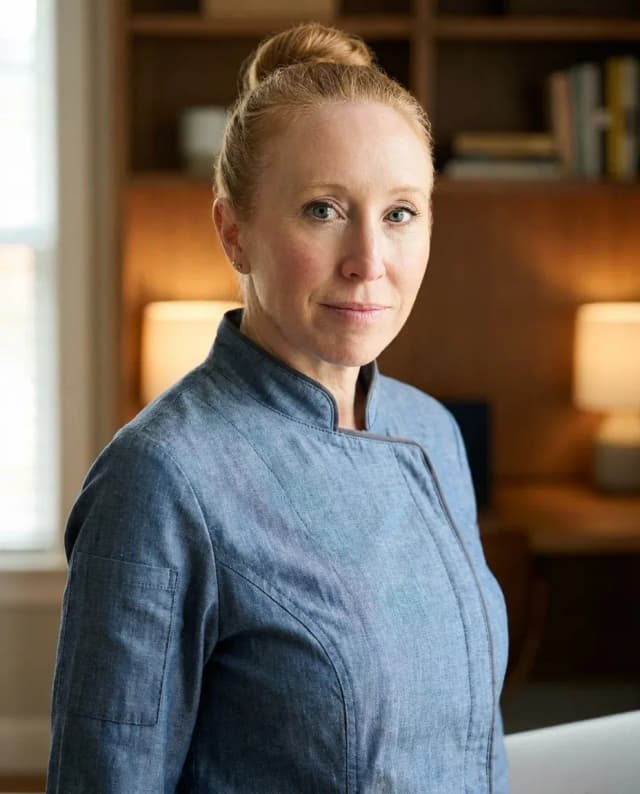 AI Chef Headshot of a 45 woman by ExecHeadshots