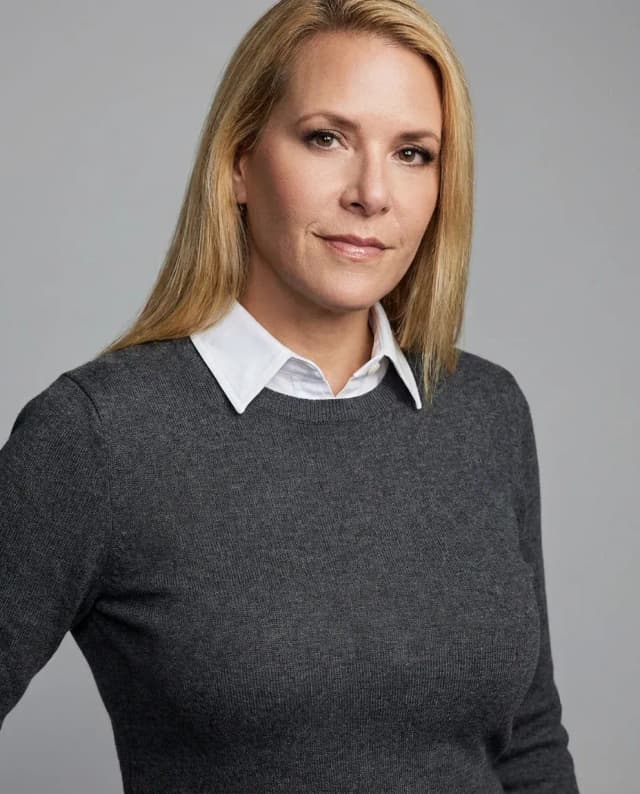 AI Comedian Headshot of a 45 woman by ExecHeadshots