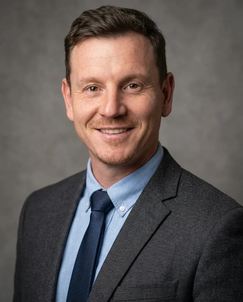 AI Dentist Headshot of a 40 man by ExecHeadshots