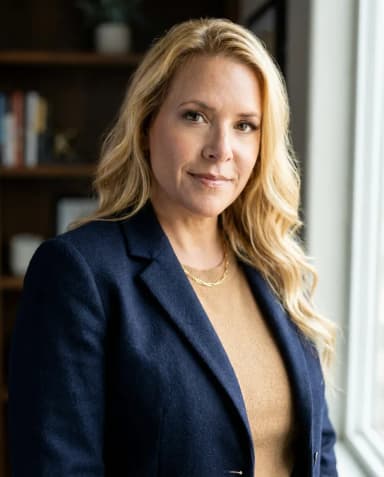 AI Director Headshot of a 45 woman by ExecHeadshots