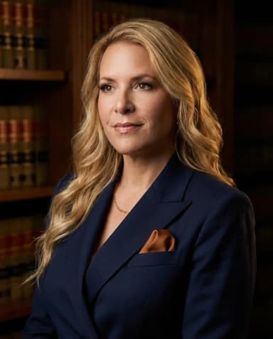 AI Executive Headshot of a 45 woman by ExecHeadshots