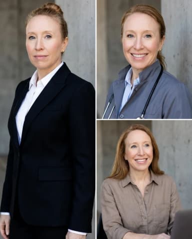 AI Executive Headshot of a 45 woman by ExecHeadshots