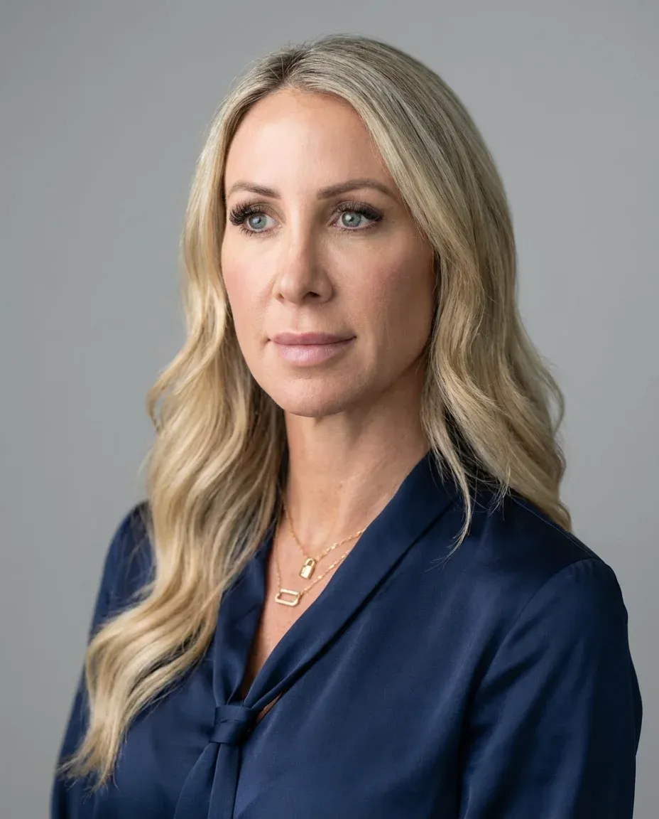 AI Interior Designer Headshot of a 40 woman by ExecHeadshots