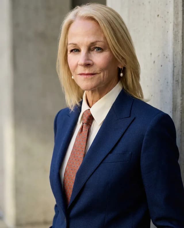 AI Linkedin Headshot of a 60 woman by ExecHeadshots