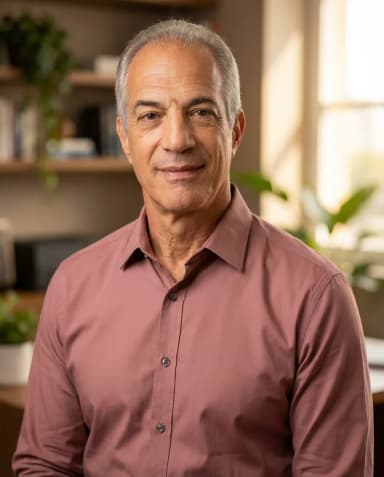 AI Musician Headshot of a 60 man by ExecHeadshots