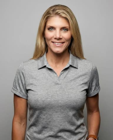 AI Personal Trainer Headshot of a 45 woman by ExecHeadshots