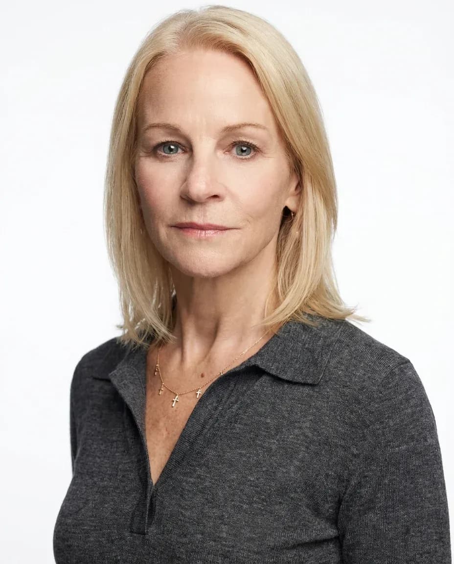 AI Personal Trainer Headshot of a 60 woman by ExecHeadshots