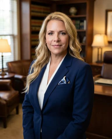 AI Professional Headshot of a 45 woman by ExecHeadshots