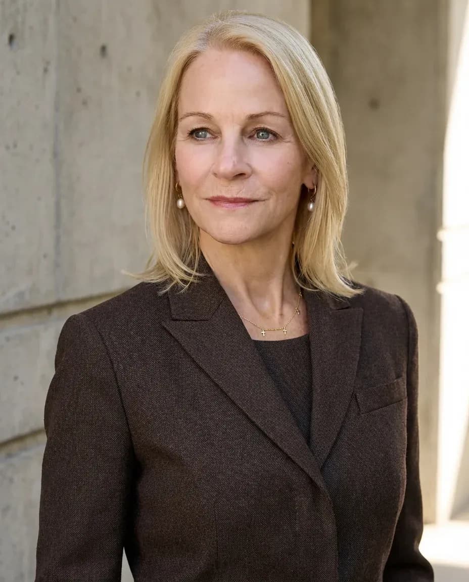 AI Professional Headshot of a 60 woman by ExecHeadshots