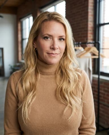 AI Stylist Headshot of a 45 woman by ExecHeadshots