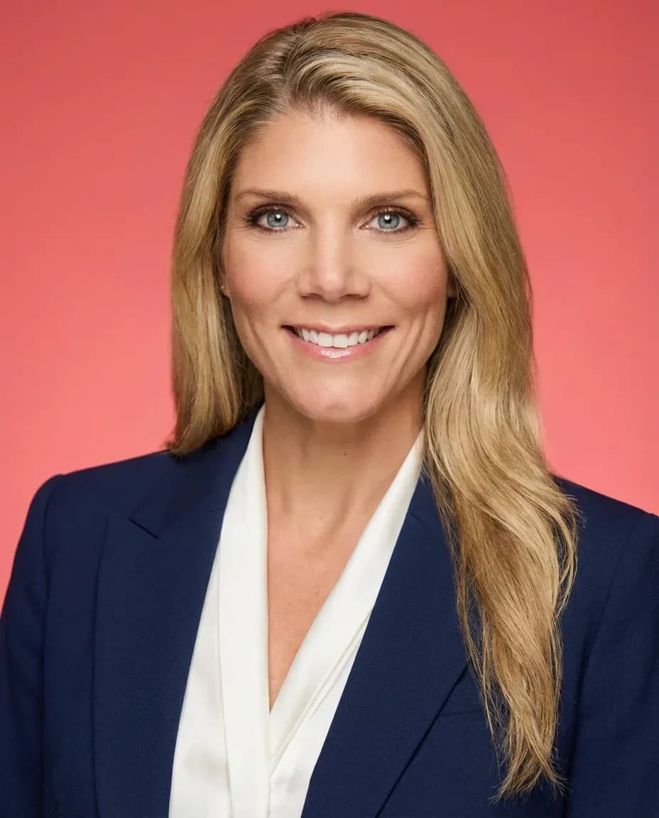 AI Team Headshot of a 45 woman by ExecHeadshots