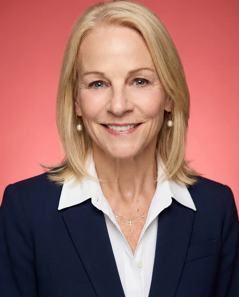 AI Team Headshot of a 60 woman by ExecHeadshots