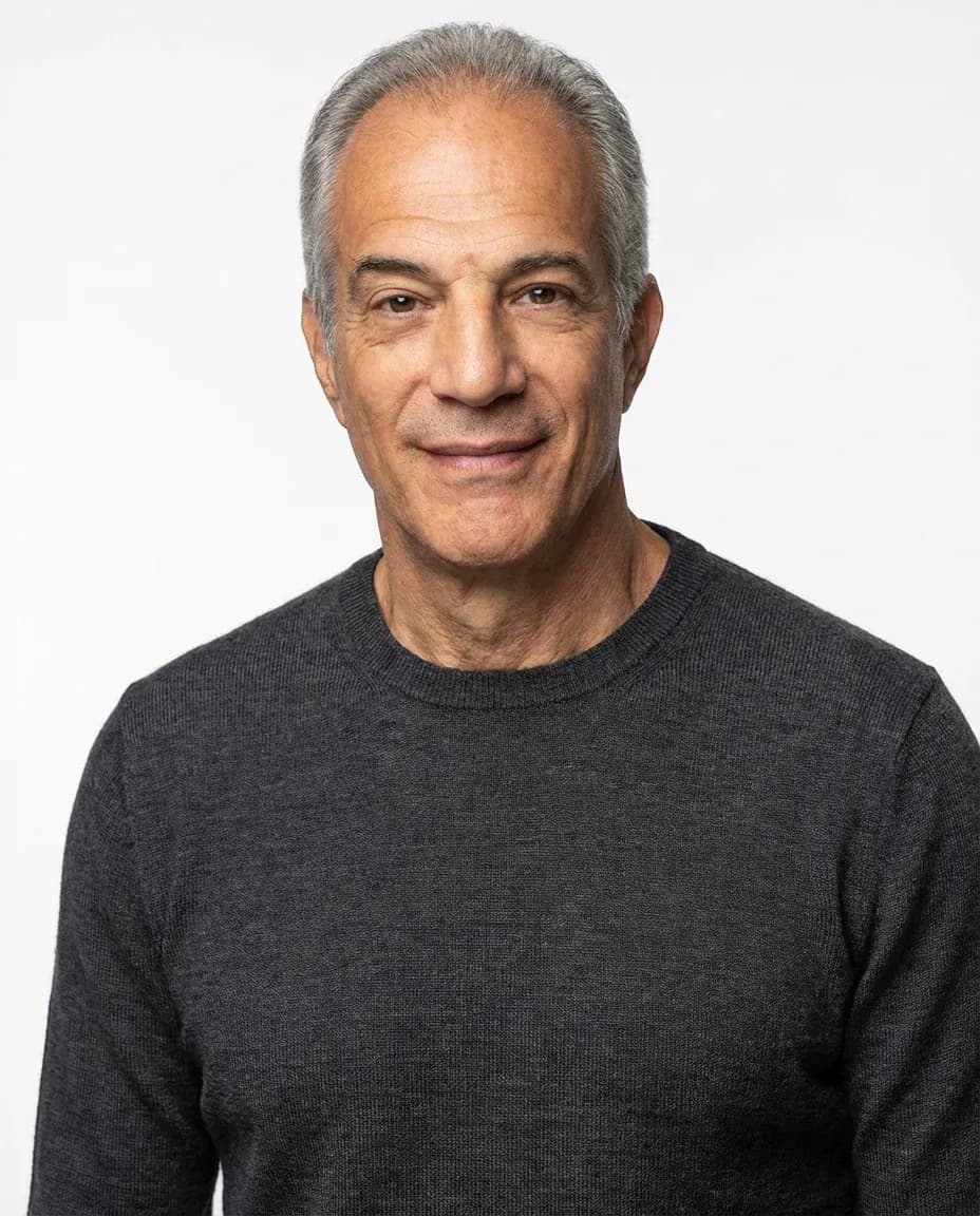 AI Web Developer Headshot of a 65 man by ExecHeadshots