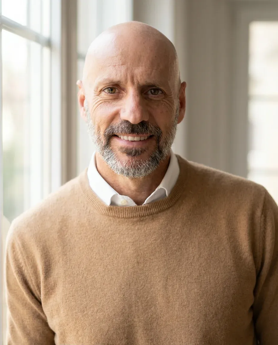 AI Actor Headshot of a 55 man by ExecHeadshots