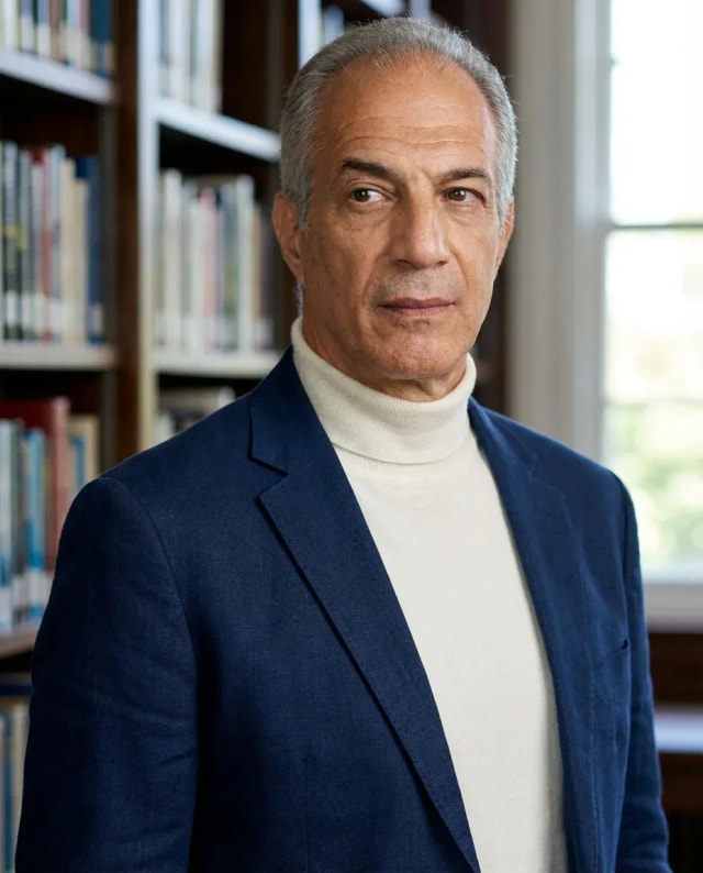 AI Author Headshot of a 60 man by ExecHeadshots