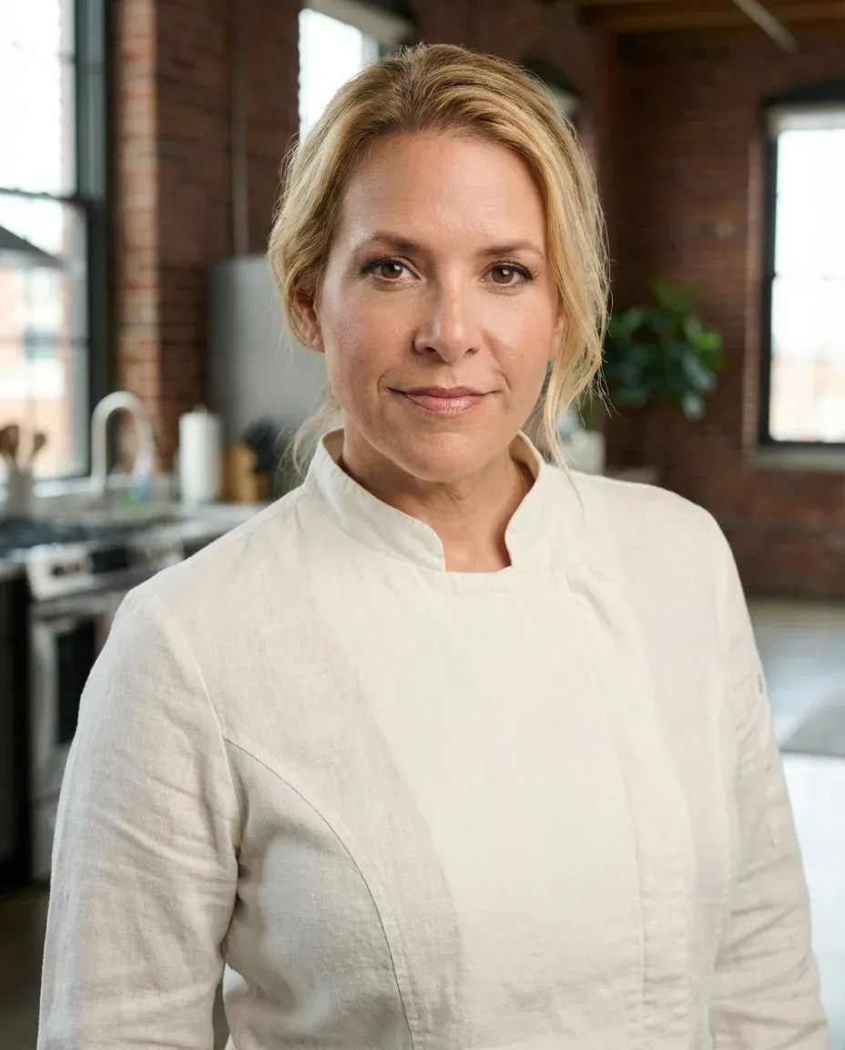 AI Chef Headshot of a 50 woman by ExecHeadshots