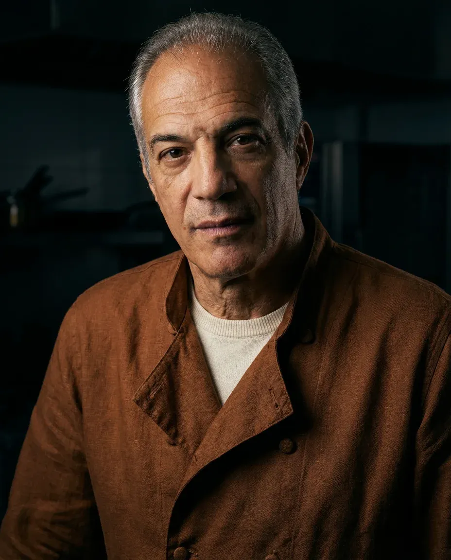 AI Chef Headshot of a 65 man by ExecHeadshots