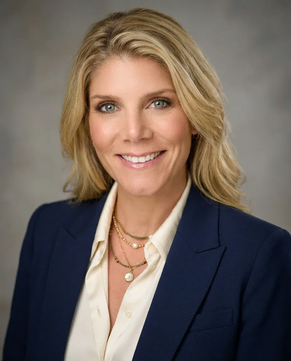 AI Dentist Headshot of a 45 woman by ExecHeadshots