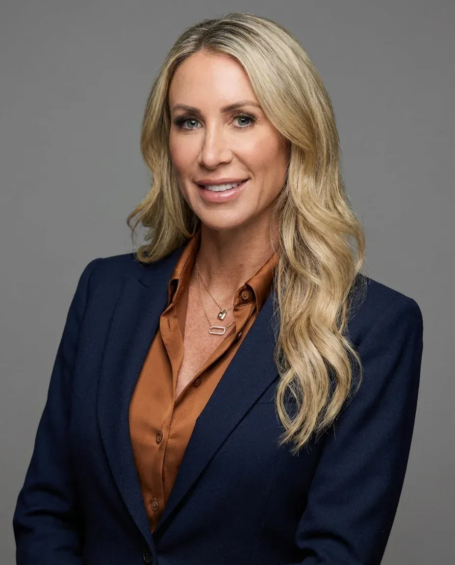 AI Director Headshot of a 45 woman by ExecHeadshots