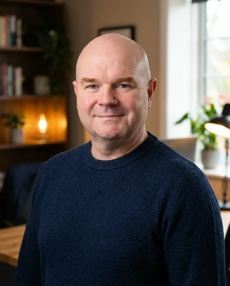 AI Engineer Headshot of a 50 man by ExecHeadshots