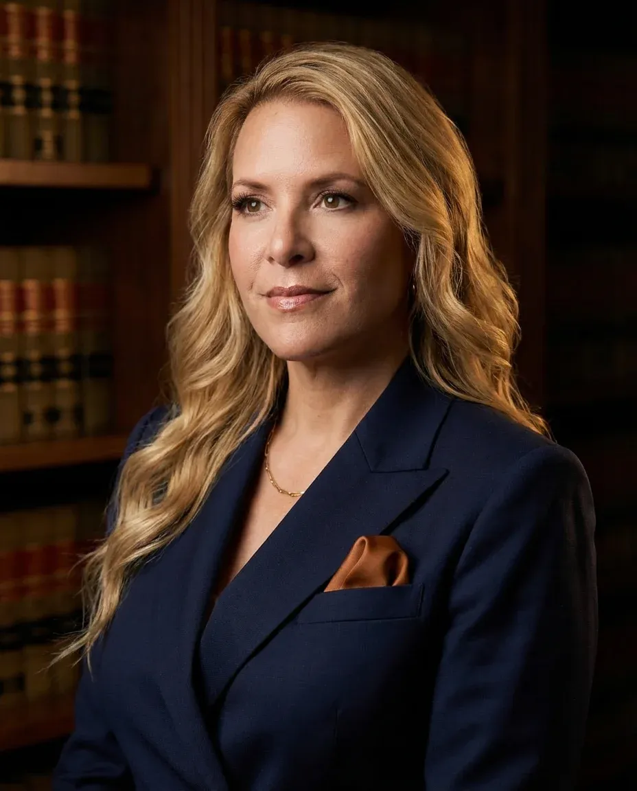 AI Executive Headshot of a 45 woman by ExecHeadshots