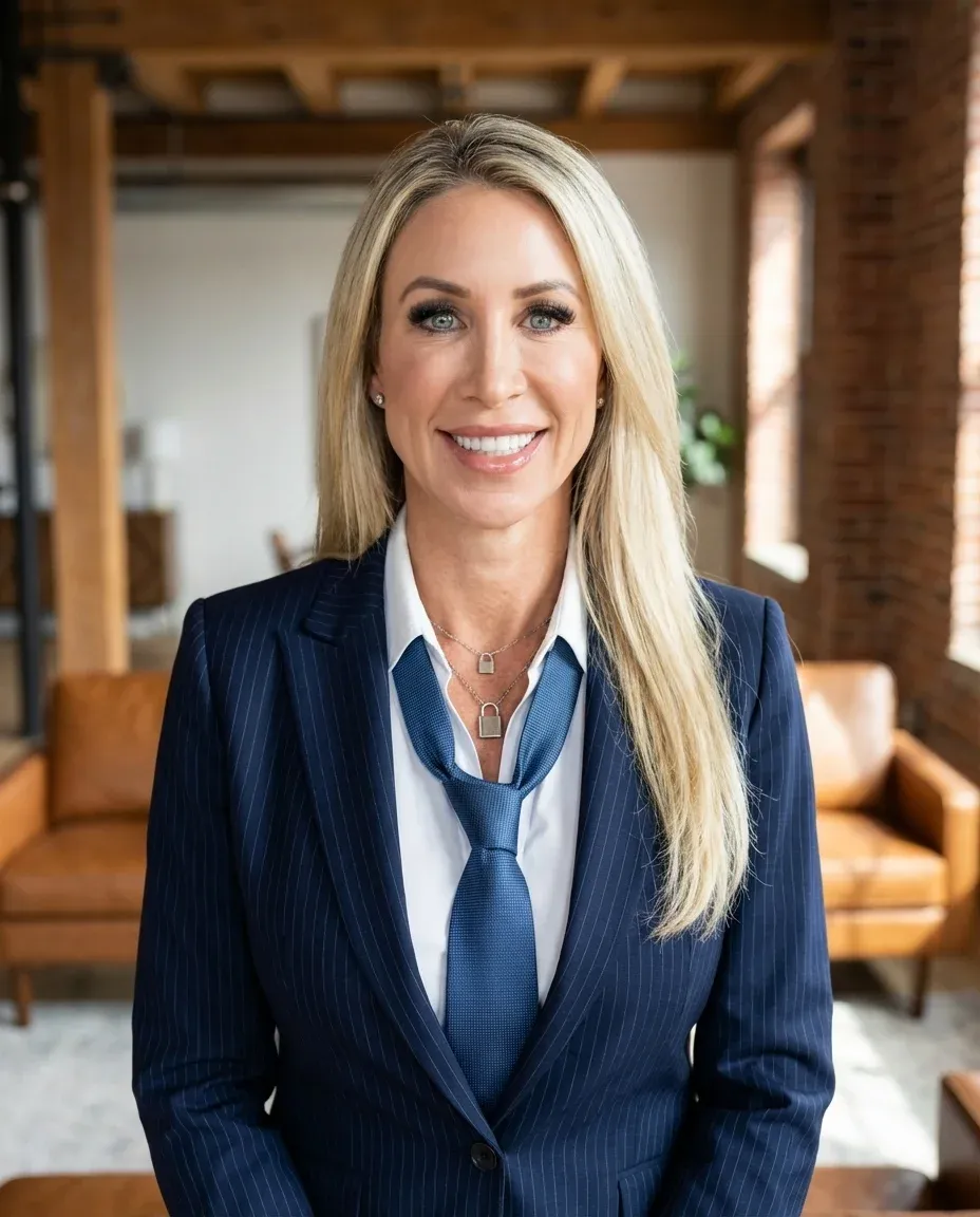 AI Fiverr Headshot of a 45 woman by ExecHeadshots