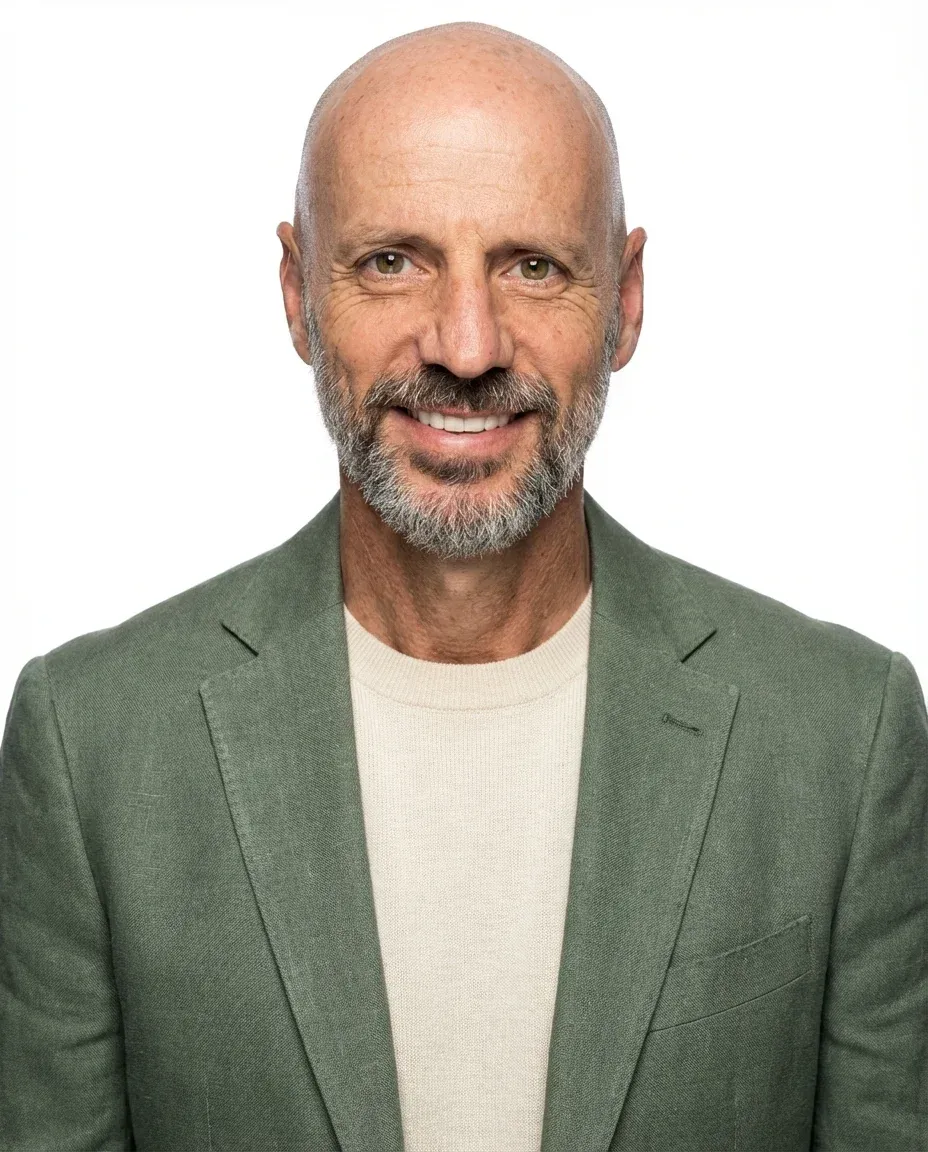 AI Insurance Agent Headshot of a 60 man by ExecHeadshots