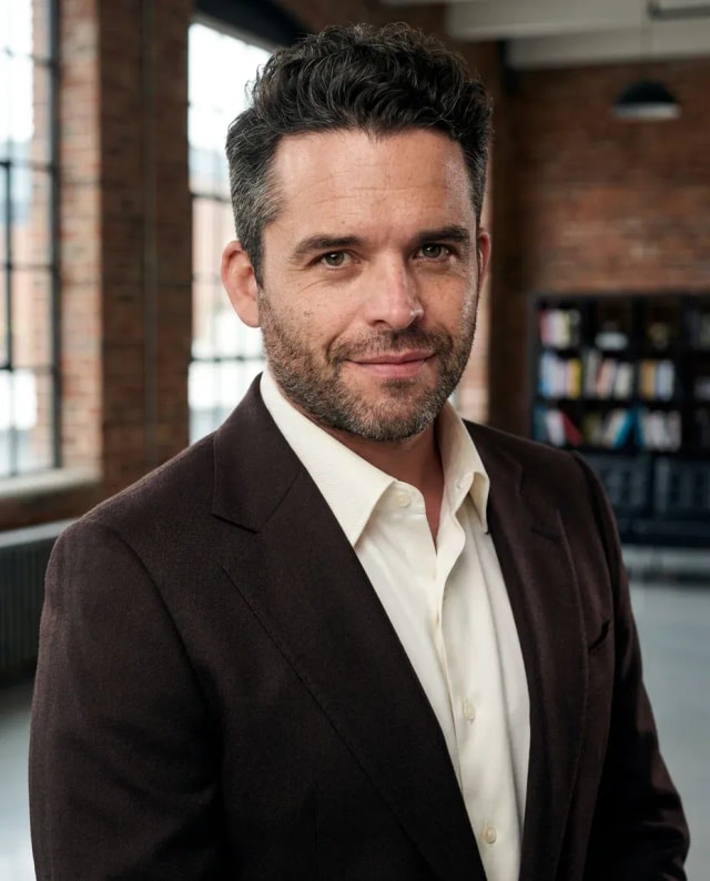 AI Linkedin Headshot of a 45 man by ExecHeadshots