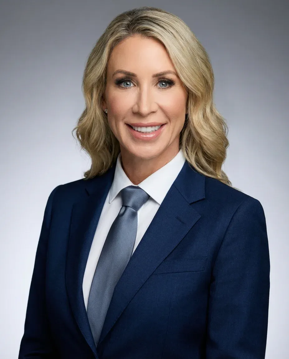 AI Linkedin Headshot of a 45 woman by ExecHeadshots