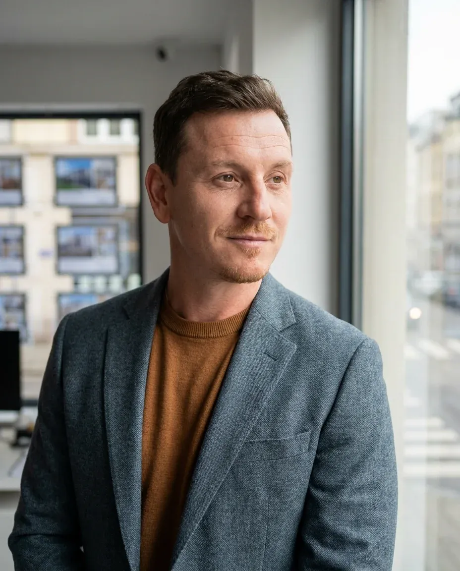 AI Real Estate Headshot of a 40 man by ExecHeadshots