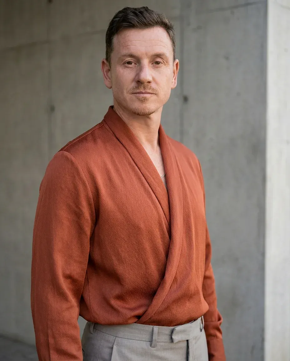 AI Stylist Headshot of a 40 man by ExecHeadshots