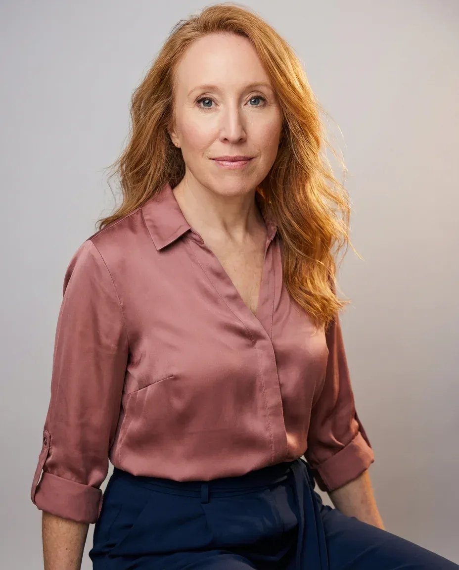 AI Stylist Headshot of a 45 woman by ExecHeadshots