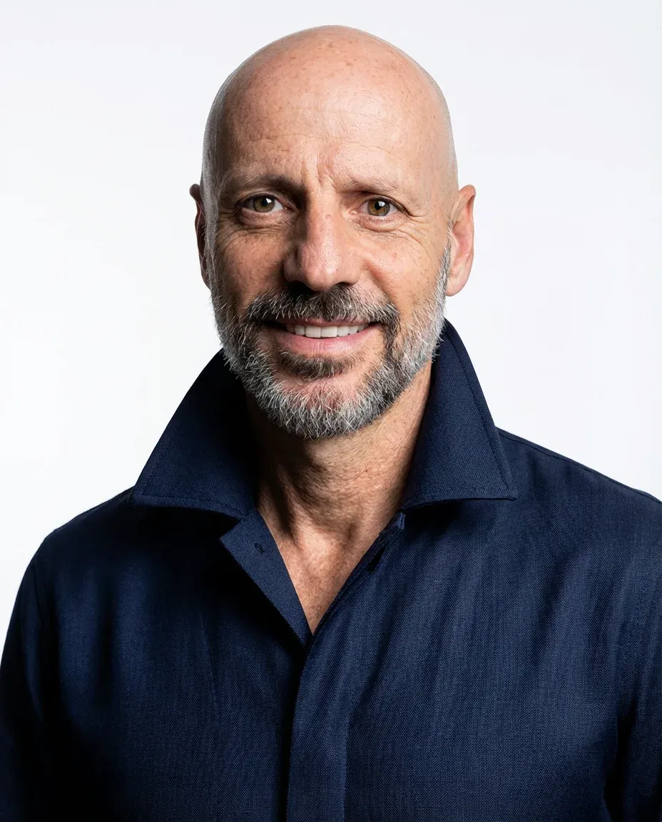 AI Stylist Headshot of a 55 man by ExecHeadshots