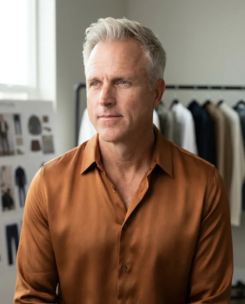 AI Stylist Headshot of a 55 man by ExecHeadshots