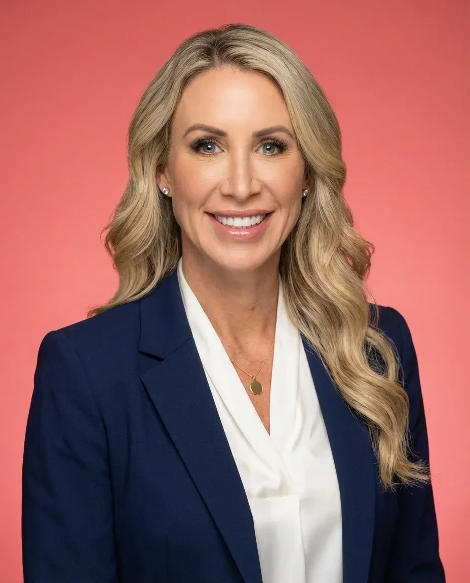 AI Team Headshot of a 45 woman by ExecHeadshots