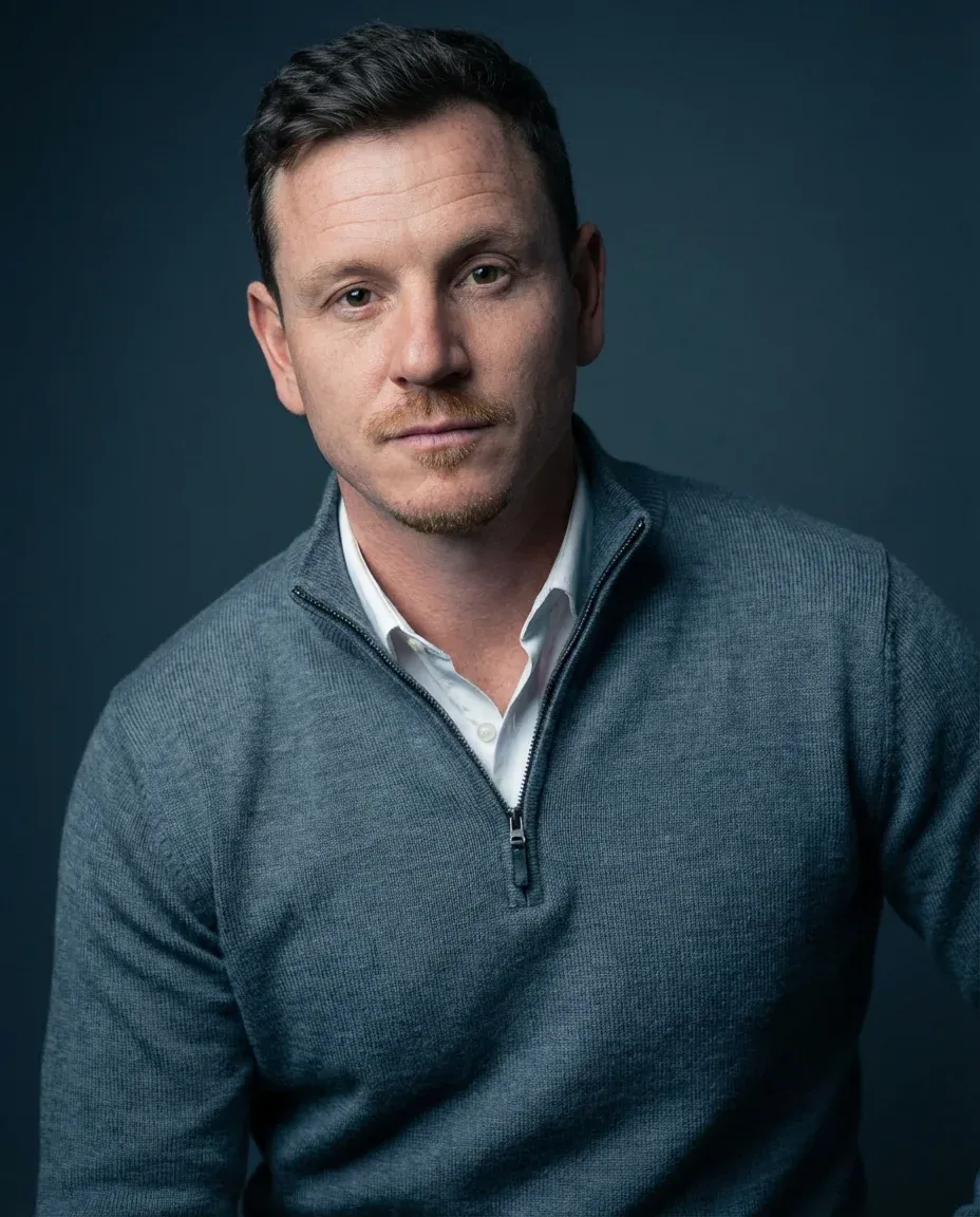 AI Trainer Headshot of a 40 man by ExecHeadshots