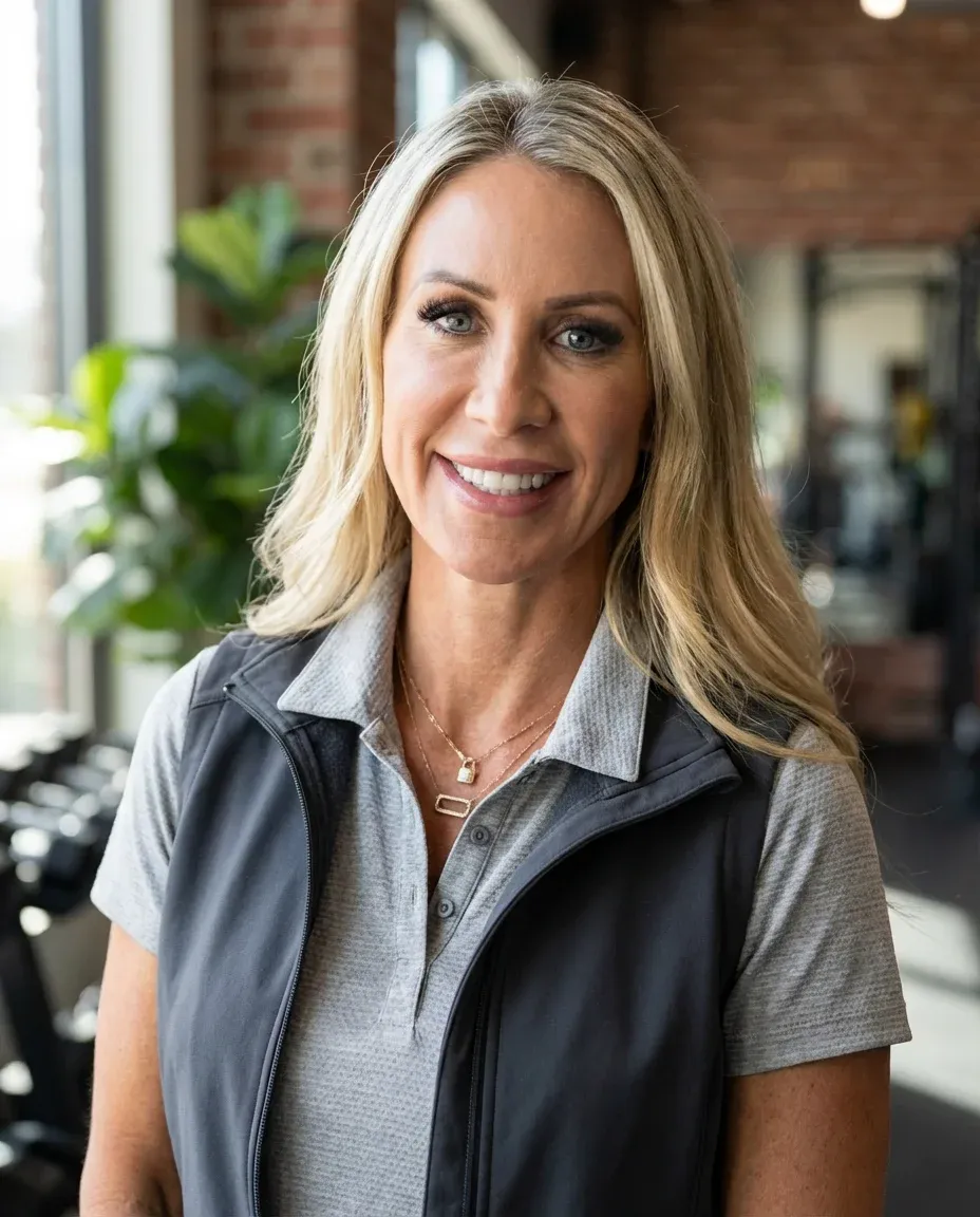 AI Trainer Headshot of a 45 woman by ExecHeadshots