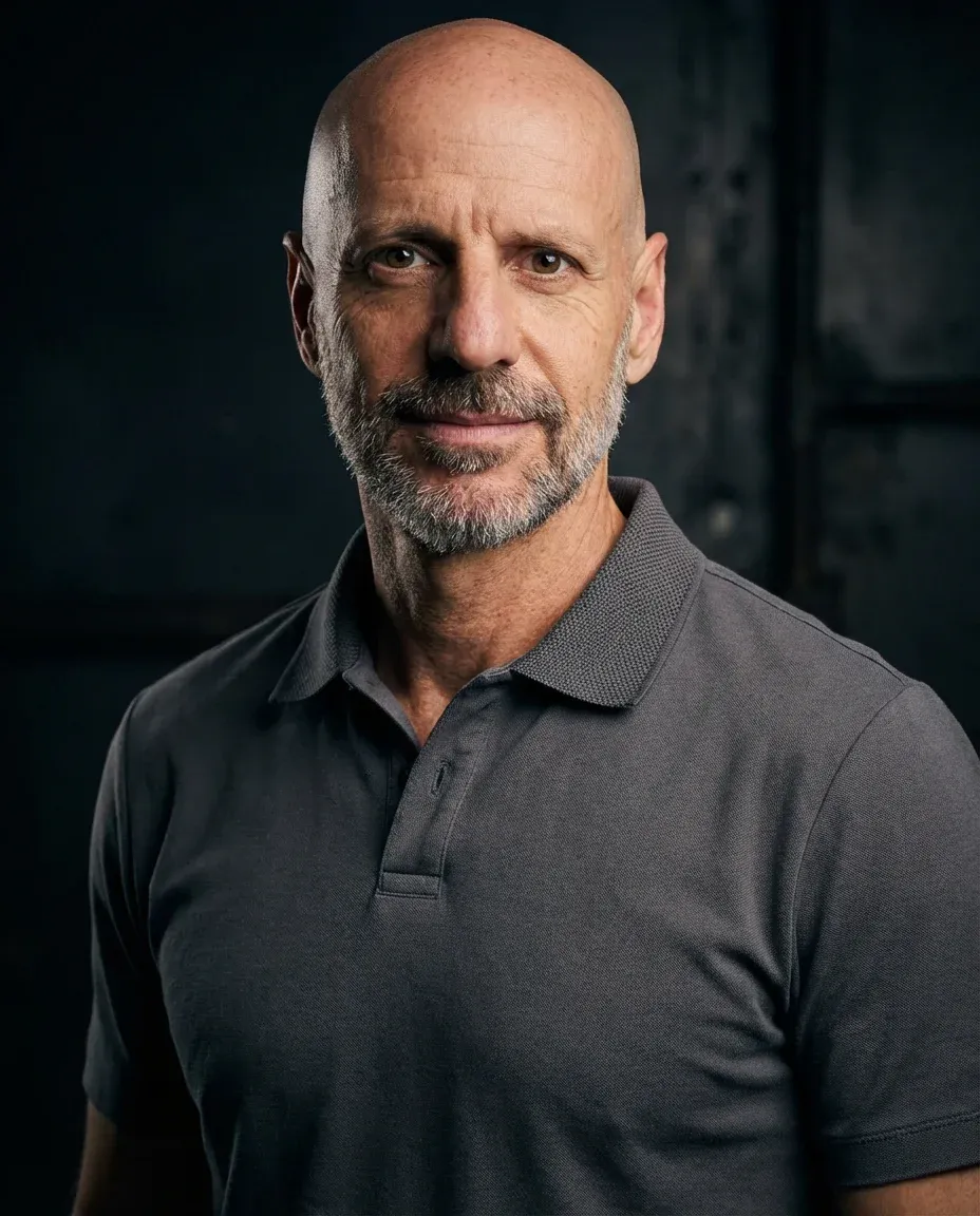 AI Trainer Headshot of a 55 man by ExecHeadshots