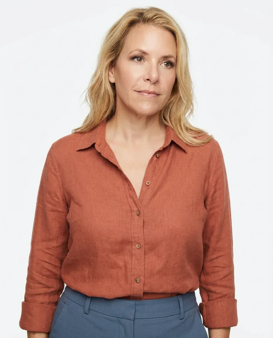 AI Writer Headshot of a 45 woman by ExecHeadshots