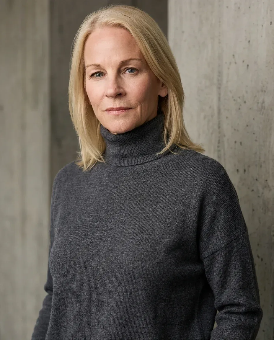 AI Writer Headshot of a 55 woman by ExecHeadshots