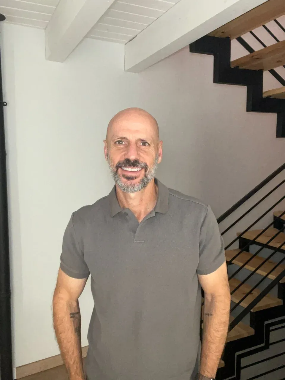 Original selfie of a 55 man