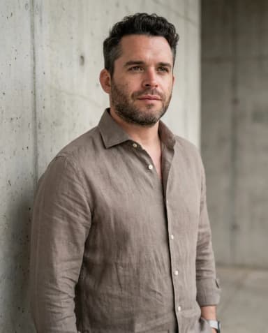 AI Architect Headshot of a 40 man by ExecHeadshots