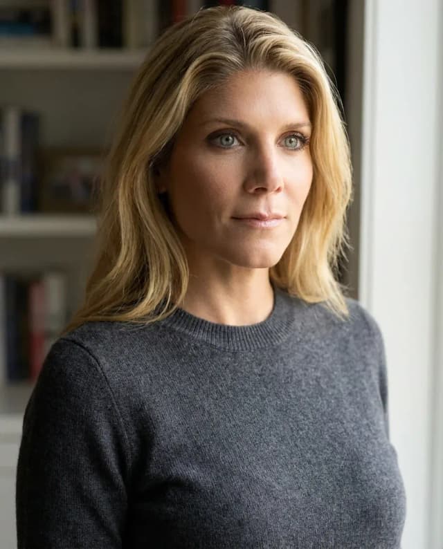 AI Author Headshot of a 45 woman by ExecHeadshots