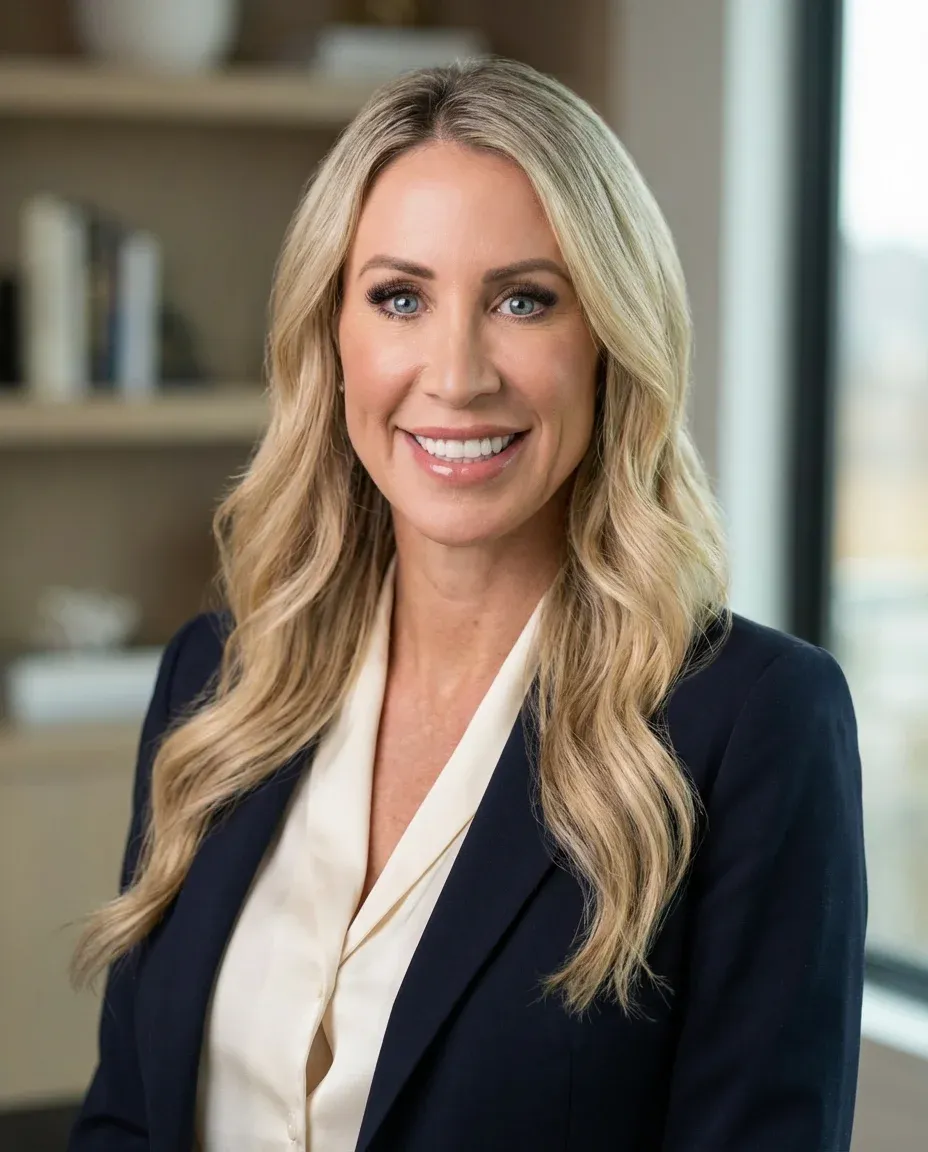 AI Dancer Headshot of a 40 woman by ExecHeadshots