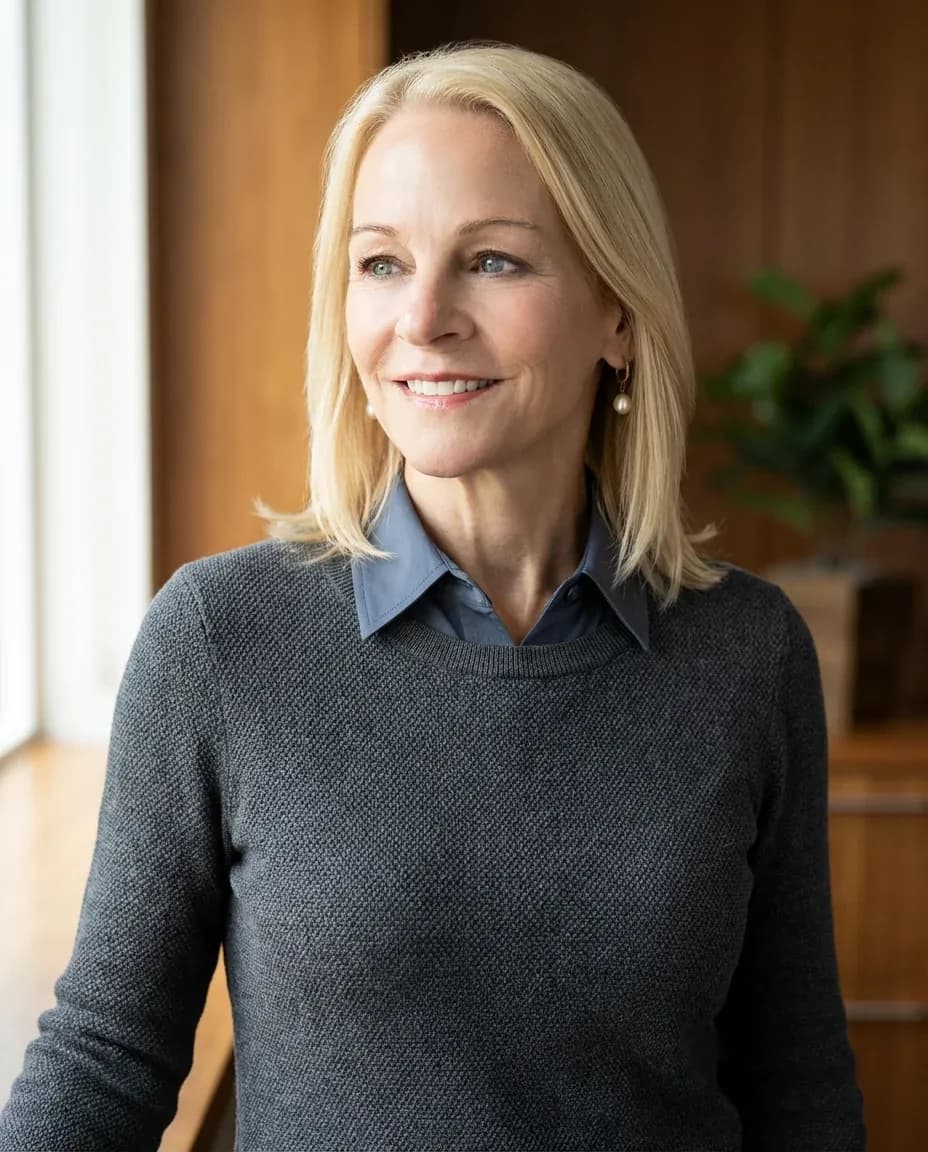 AI Engineer Headshot of a 55 woman by ExecHeadshots