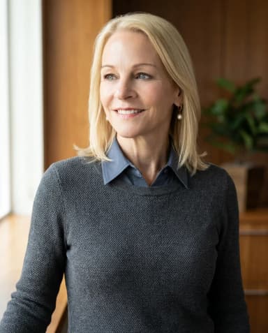 AI Engineer Headshot of a 55 woman by ExecHeadshots