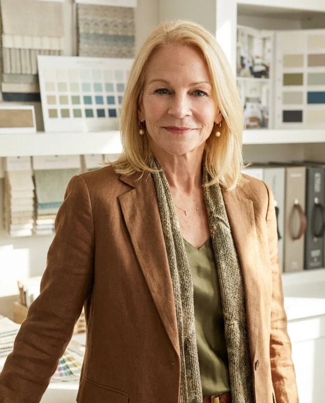 AI Interior Designer Headshot of a 60 woman by ExecHeadshots