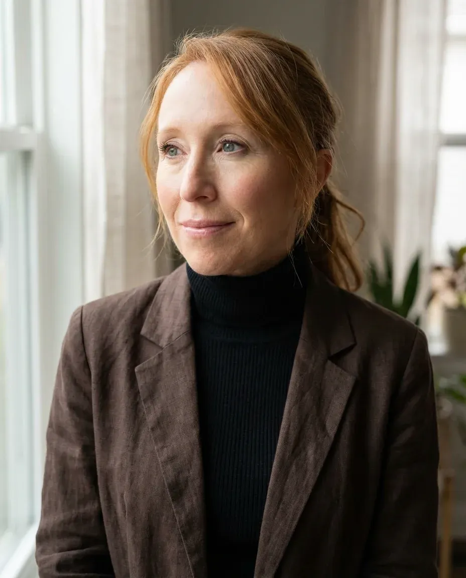 AI Musician Headshot of a 40 woman by ExecHeadshots