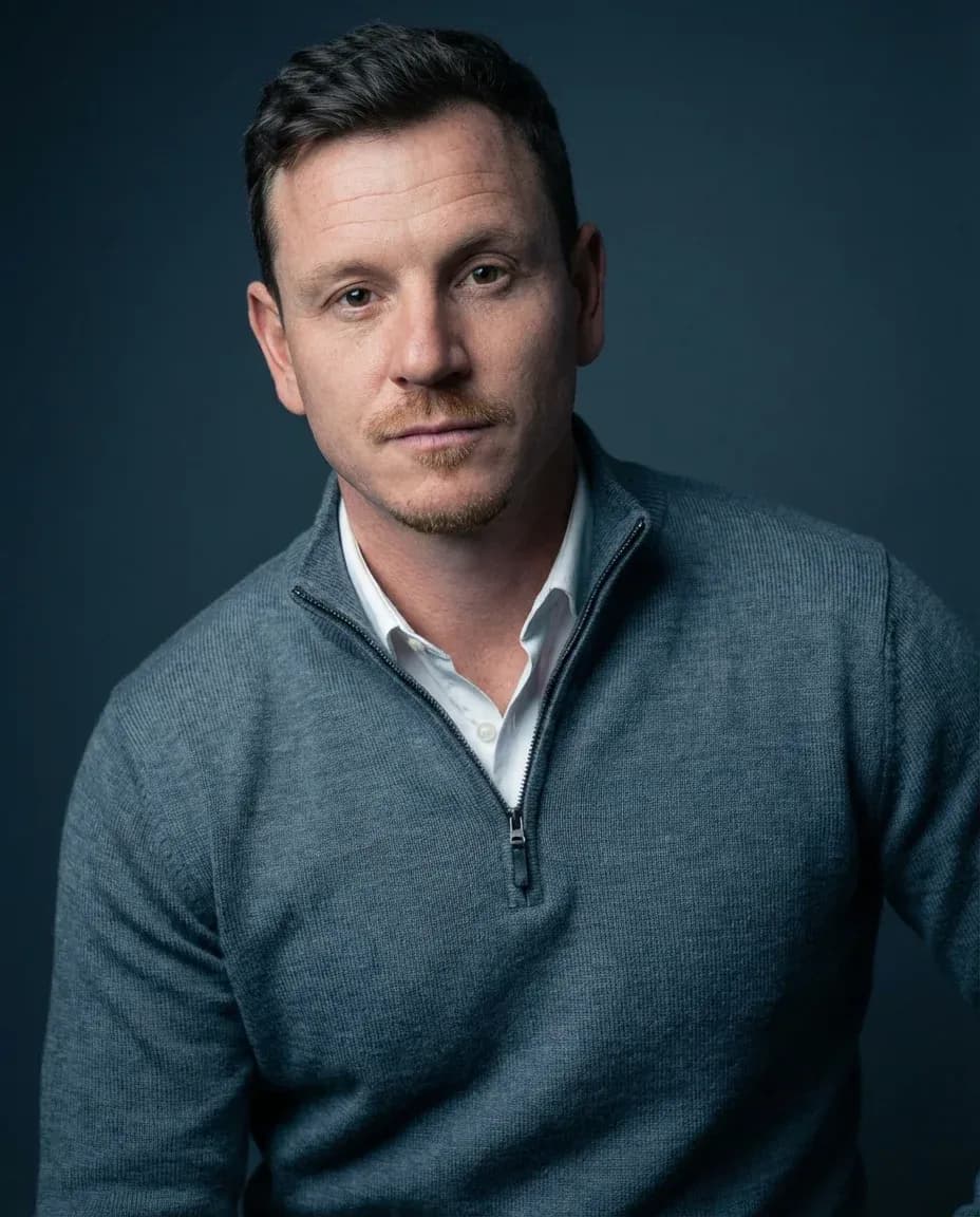 AI Trainer Headshot of a 40 man by ExecHeadshots